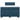 Pat box spring cu saltea, albastru, 120x200 cm, catifea