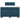 Pat box spring cu saltea, albastru, 120x200 cm, catifea