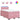 Pat box spring cu saltea, roz, 120x200 cm, catifea