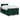 Pat box spring cu saltea, verde închis, 120x200 cm, catifea