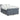 Pat box spring cu saltea, gri închis, 140x190 cm, catifea