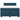 Pat box spring cu saltea, albastru, 140x190 cm, catifea