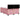 Pat box spring cu saltea, roz, 140x190 cm, catifea