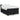 Pat box spring cu saltea, negru, 140x190 cm, catifea