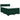 Pat box spring cu saltea, verde închis, 140x190 cm, catifea