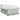Pat box spring cu saltea, gri deschis, 140x200 cm, catifea