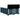 Pat box spring cu saltea, albastru, 140x200 cm, catifea