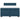 Pat box spring cu saltea, albastru, 140x200 cm, catifea
