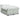 Pat box spring cu saltea, gri deschis, 160x200 cm, catifea