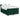 Pat box spring cu saltea, verde închis, 160x200 cm, catifea