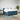 Pat box spring cu saltea, albastru, 200x200 cm, catifea