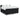 Pat box spring cu saltea, negru, 200x200 cm, catifea
