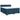 Pat box spring cu saltea, albastru, 200x200 cm, catifea