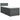 Pat box spring cu saltea, gri închis, 90x200 cm, textil