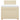 Pat box spring cu saltea, crem, 90x200 cm, textil