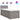 Pat box spring cu saltea, gri taupe, 90x200 cm, textil