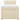 Pat box spring cu saltea, crem, 90x200 cm, textil