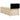 Pat box spring cu saltea, crem, 90x200 cm, textil