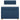 Pat box spring cu saltea, albastru, 90x200 cm, textil