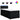 Pat box spring cu saltea, negru, 100x200 cm, textil
