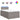 Pat box spring cu saltea, taupe, 120x190 cm material textil