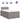 Pat box spring cu saltea, taupe, 120x190 cm material textil
