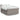 Pat box spring cu saltea, gri taupe, 140x200 cm, textil