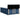 Pat box spring cu saltea, albastru, 140x200 cm, textil