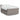 Pat box spring cu saltea, gri taupe, 140x200 cm, textil
