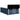 Pat box spring cu saltea, albastru, 140x200 cm, textil