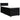 Pat box spring cu saltea, negru, 80x200 cm, textil