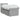 Pat box spring cu saltea, gri deschis, 100x200 cm, textil
