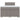 Pat box spring cu saltea, taupe, 120x190 cm material textil