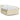 Pat box spring cu saltea, crem, 160x200 cm, material textil