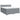 Pat box spring cu saltea, gri deschis, 200x200 cm, textil