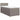 Pat box spring cu saltea, gri taupe, 90x190 cm, textil