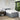 Pat box spring cu saltea, gri deschis, 90x190 cm, textil