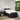 Pat box spring cu saltea, negru, 90x200 cm, textil