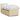 Pat box spring cu saltea, crem, 100x200 cm, textil