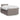 Pat box spring cu saltea, gri taupe, 120x200 cm, textil