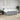 Pat box spring cu saltea, gri deschis, 200x200 cm, textil