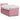 Pat box spring cu saltea, roz, 80x200 cm, catifea