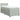 Pat continental cu saltea, gri deschis, 80x200 cm, catifea