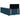 Pat box spring cu saltea, albastru, 120x190 cm, catifea