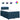 Pat box spring cu saltea, albastru, 120x200 cm, catifea
