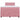 Pat box spring cu saltea, roz, 120x200 cm, catifea