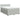 Pat box spring cu saltea, gri deschis, 140x190 cm, catifea