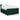 Pat box spring cu saltea, verde închis, 140x190 cm, catifea