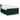 Pat box spring cu saltea, verde închis, 140x200 cm, catifea
