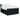 Pat box spring cu saltea, negru, 160x200 cm, catifea